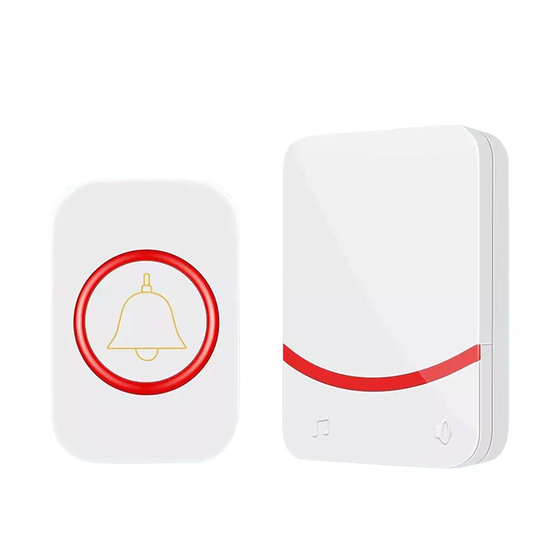 Quão inteligente é essa campainha sem fio de toque sem fio de luz flash colorida?