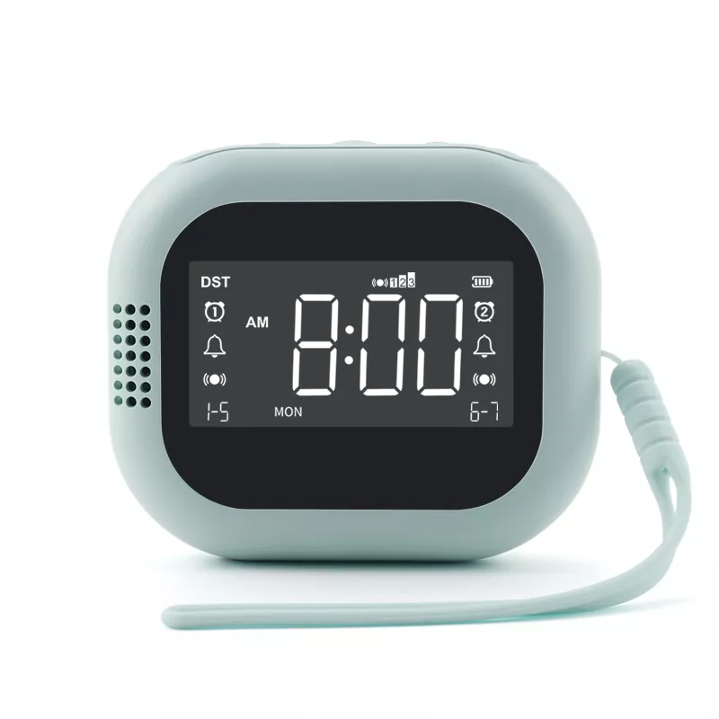 Relógio vibratório para cama sem fio
